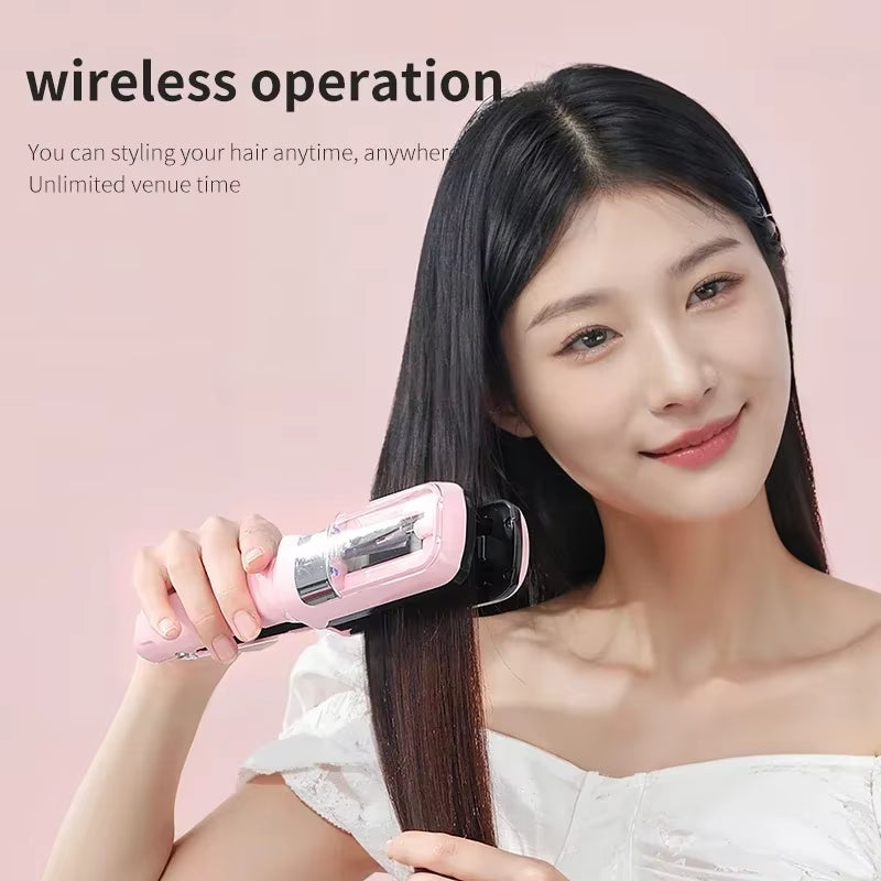 Cordless Split-End Hair Trimmer — Automatic Dead-End Remover for All Hair Types